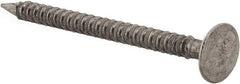 Value Collection - 13 Gauge, 1-1/2" OAL Underlayment Nails - Annular Thread Shank, Grade 2 Steel, Uncoated - Benchmark Tooling