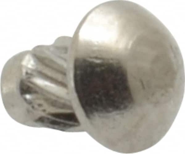 Value Collection - #2 Round Head Sheet Metal Screw - Stainless Steel, 1/8" Length Under Head, ASME B18.6.3 & ASME B18.6.4, Grade 18-8 - Benchmark Tooling