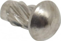 Value Collection - #2 Round Head Sheet Metal Screw - Stainless Steel, 3/16" Length Under Head, ASME B18.6.3 & ASME B18.6.4, Grade 18-8 - Benchmark Tooling