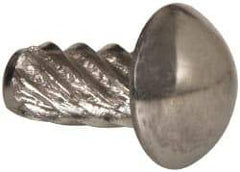 Value Collection - #4 Round Head Sheet Metal Screw - Stainless Steel, 1/4" Length Under Head, ASME B18.6.3 & ASME B18.6.4, Grade 18-8 - Benchmark Tooling