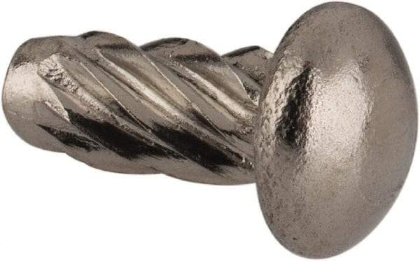 Value Collection - #6 Round Head Sheet Metal Screw - Stainless Steel, 5/16" Length Under Head, ASME B18.6.3 & ASME B18.6.4, Grade 18-8 - Benchmark Tooling