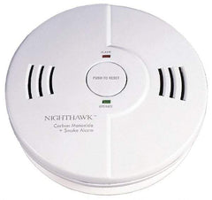 Kidde - 5-3/4 Inch Diameter, Smoke and Carbon Monoxide Alarm - 85 dB Decibel Rating, AA Battery Included, Indicating Light, Tamper Resistant - Benchmark Tooling