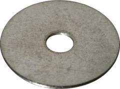 Value Collection - 1/4" Screw, Grade 18-8 Stainless Steel Fender Flat Washer - 9/32" ID x 1-1/4" OD, 0.05" Thick - Benchmark Tooling
