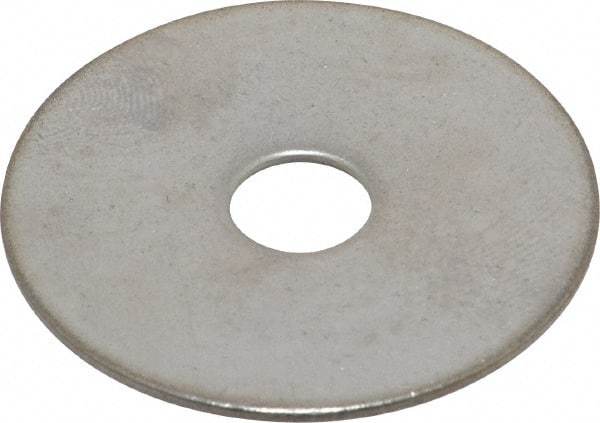 Value Collection - 5/16" Screw, Grade 18-8 Stainless Steel Fender Flat Washer - 11/32" ID x 1-1/2" OD, 0.06" Thick - Benchmark Tooling