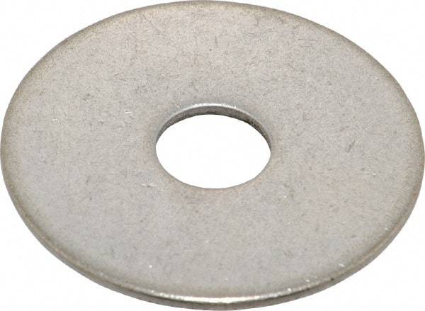 Value Collection - 3/8" Screw, Grade 18-8 Stainless Steel Fender Flat Washer - 13/32" ID x 1-1/2" OD, 0.06" Thick - Benchmark Tooling