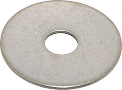 Value Collection - 3/8" Screw, Grade 18-8 Stainless Steel Fender Flat Washer - 13/32" ID x 1-1/2" OD, 0.06" Thick - Benchmark Tooling