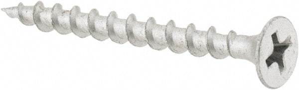 Value Collection - #6 Bugle Head, Phillips Steel Deck Screw - 1-5/8" OAL, Galvanized, Grade 2 - Benchmark Tooling