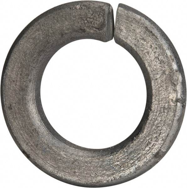 Value Collection - 5/8", 0.572" ID, 0.141" Thick Split Lock Washer - Steel, Hot Dipped Galvanized Finish, 0.572" Min ID, 0.574" Max ID, 0.965" Min OD, 0.971" Max OD - Benchmark Tooling