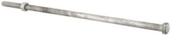 Value Collection - 3/8-16 Thread, 12" Length Under Head, Steel Hex Head Bolt - Hot Dipped Galvanized Coated, 9/16" Hex, ANSI/ASME B18.2.2 & ASME B18.2.1, Grade 2 - Benchmark Tooling