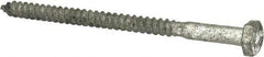 Value Collection - 1/4" Screw, 4" Length Under Head, Steel, Hex Head Lag Screw - Hot Dipped Galvanized, AISI 1006, ASME B18.2.1 Fastner, Grade 1006-1022 - Benchmark Tooling