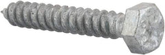 Value Collection - 5/16" Screw, 2" Length Under Head, Steel, Hex Head Lag Screw - Hot Dipped Galvanized, AISI 1006, ASME B18.2.1 Fastner, Grade 1006-1022 - Benchmark Tooling