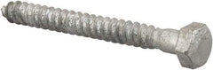 Value Collection - 5/16" Screw, 3" Length Under Head, Steel, Hex Head Lag Screw - Hot Dipped Galvanized, AISI 1006, ASME B18.2.1 Fastner, Grade 1006-1022 - Benchmark Tooling