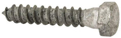 Value Collection - 3/8" Screw, 2" Length Under Head, Steel, Hex Head Lag Screw - Hot Dipped Galvanized, AISI 1006, ASME B18.2.1 Fastner, Grade 1006-1022 - Benchmark Tooling
