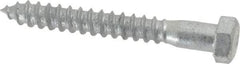 Value Collection - 3/8" Screw, 3" Length Under Head, Steel, Hex Head Lag Screw - Hot Dipped Galvanized, AISI 1006, ASME B18.2.1 Fastner, Grade 1006-1022 - Benchmark Tooling
