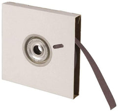 Norton - 1" x 10 Yd 320 Grit Aluminum Oxide Cloth Roll - Extra Fine Grade, J Weighted Backing - Benchmark Tooling