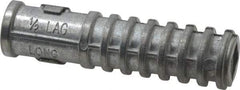 Value Collection - 1/2" Diam, 3/4" Drill, Lag Shield Concrete Anchor - Alloy Steel - Benchmark Tooling