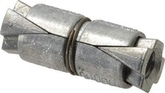 Value Collection - 5/16" Diam, 5/8" Drill, 1-1/4" OAL, Double Expansion Concrete Anchor - Zinc - Benchmark Tooling