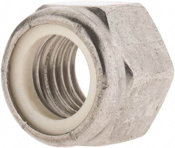 Value Collection - 3/4-10 UNC 18-8 Hex Lock Nut with Nylon Insert - 57/64" High - Benchmark Tooling