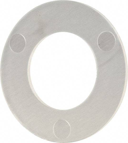 Made in USA - #12 Screw, Grade 6/6 Nylon Standard Flat Washer - 6.35mm ID x 11.81mm OD, 0.38mm Thick - Benchmark Tooling