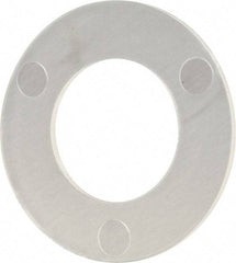 Made in USA - #12 Screw, Grade 6/6 Nylon Standard Flat Washer - 6.35mm ID x 11.81mm OD, 0.38mm Thick - Benchmark Tooling