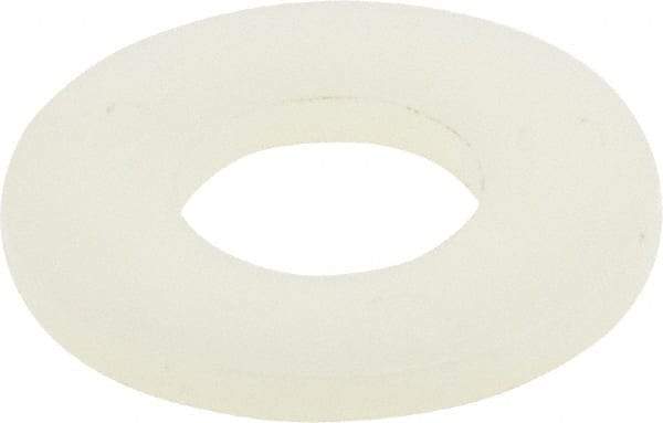 Made in USA - 5/16" Screw, Grade 6/6 Nylon Standard Flat Washer - 8.64mm ID x 18.8mm OD, 1.57mm Thick - Benchmark Tooling