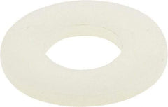 Made in USA - 5/16" Screw, Grade 6/6 Nylon Standard Flat Washer - 8.64mm ID x 18.8mm OD, 1.57mm Thick - Benchmark Tooling