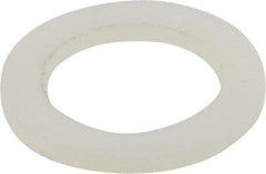 Made in USA - 1/2" Screw, Grade 6/6 Nylon Standard Flat Washer - 12.83mm ID x 3/4" OD, 1.57mm Thick - Benchmark Tooling