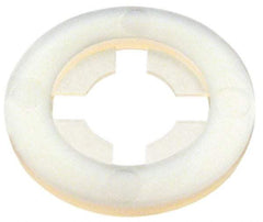 Made in USA - 3/8" Screw, 0.35" ID, Nylon Internal Tooth Lock Washer - 57/64" OD, Grade 6/6 - Benchmark Tooling