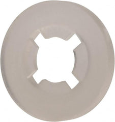 Made in USA - #4 Screw, 0.102" ID, Nylon Internal Tooth Lock Washer - 17/64" OD, Grade 6/6 - Benchmark Tooling