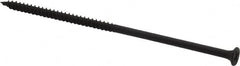 Value Collection - #10, 5" OAL, Phillips Drive Bugle Head, Steel Drywall Screws - Black Phosphate Finish, Grade 2 - Benchmark Tooling