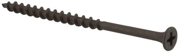 Value Collection - #8, 3" OAL, Phillips Drive Bugle Head, Steel Drywall Screws - Black Phosphate Finish, Grade 2 - Benchmark Tooling