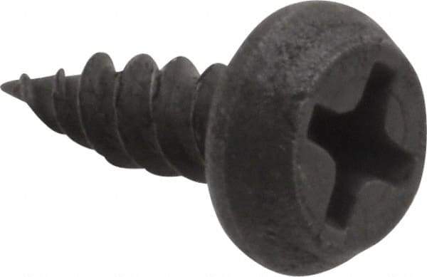 Value Collection - #6 Pan Head Phillips Sheet Metal Screw - Steel, 7/16" Length Under Head, Grade 2 - Benchmark Tooling