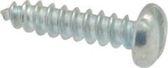 Value Collection - #2 Pan Head Slotted Sheet Metal Screw - Steel, 3/8" Length Under Head, Grade 2 - Benchmark Tooling