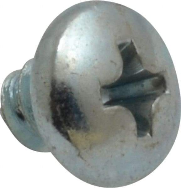 Value Collection - #10 Pan Head Phillips Sheet Metal Screw - Steel, 1/4" Length Under Head, Grade 2 - Benchmark Tooling