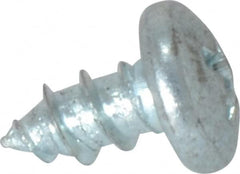 Value Collection - #10 Pan Head Phillips Sheet Metal Screw - Steel, 3/8" Length Under Head, Grade 2 - Benchmark Tooling