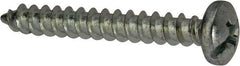 Value Collection - #10 Pan Head Slotted Phillips Sheet Metal Screw - Steel, 1-1/2" Length Under Head, Grade 2 - Benchmark Tooling