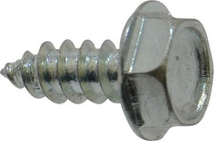 Value Collection - #10 Hex Washer Head Sheet Metal Screw - Steel, 1/2" Length Under Head, Grade 2 - Benchmark Tooling