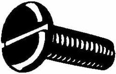 Value Collection - 1/4-20 UNC 1" Length Under Head Slotted Thread Cutting Screw - Benchmark Tooling