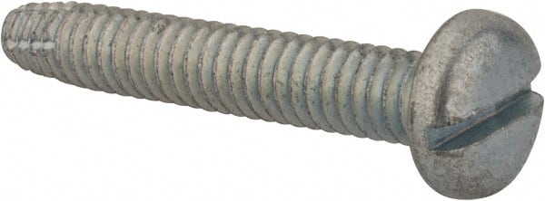 Value Collection - 1/4-20 UNC 1-1/2" Length Under Head Slotted Thread Cutting Screw - Benchmark Tooling