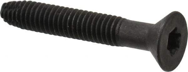 Value Collection - 2" OAL Flat Head T40 Torx Drive Flooring Screw - 5/16-18 UNC, Point Type F, Grade 2 Steel, Black Phosphate Finish - Benchmark Tooling