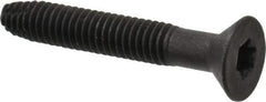 Value Collection - 2" OAL Flat Head T40 Torx Drive Flooring Screw - 5/16-18 UNC, Point Type F, Grade 2 Steel, Black Phosphate Finish - Benchmark Tooling