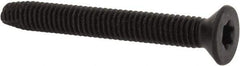 Value Collection - 2-1/2" OAL Flat Head T40 Torx Drive Flooring Screw - 5/16-18 UNC, Point Type F, Grade 2 Steel, Black Phosphate Finish - Benchmark Tooling