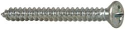 Value Collection - #6 Oval Head Phillips Sheet Metal Screw - Steel, 1-1/4" OAL, AISI 1016, ANSI/ASME B18.6.4, ASME B18.6.3 & SAE J933, Grade 1016-1024 - Benchmark Tooling