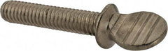 Value Collection - 5/16-18 Oval Shoulder Grade 18-8 Stainless Steel Thumb Screw - 1-1/2" OAL, 0.78" Head Height - Benchmark Tooling