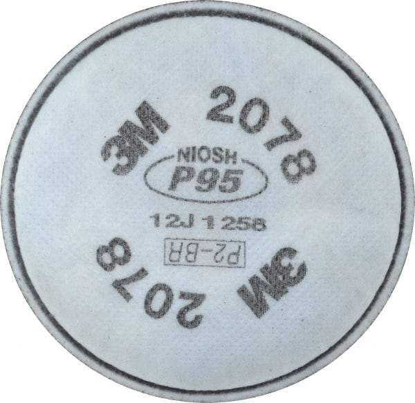 3M - Light Blue P95 Filter - Series 2000, Protects Against Acid Gas, Organic Vapor - Benchmark Tooling