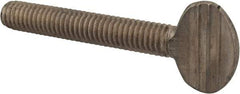 Value Collection - 5/16-18 Oval Shoulderless Grade 18-8 Stainless Steel Thumb Screw - 2" OAL, 0.78" Head Height - Benchmark Tooling
