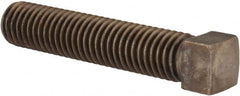 Value Collection - 1/2-13 UNC, 2-1/2" Length Under Head, Cup Point Set Screw - Grade 2 Steel - Benchmark Tooling