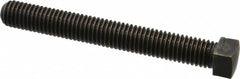 Value Collection - 1/2-13 UNC, 4" Length Under Head, Cup Point Set Screw - Grade 2 Steel - Benchmark Tooling