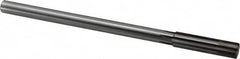 Made in USA - 0.509" Carbide-Tipped 6 Flute Chucking Reamer - Straight Flute, 7/16" Straight Shank, 2" Flute Length, 8" OAL - Benchmark Tooling