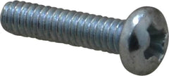 Value Collection - #2-56 UNC, 3/8" Length Under Head Phillips Drive Machine Screw - Pan Head, Grade J82 Steel, Zinc-Plated Finish, Without Washer - Benchmark Tooling